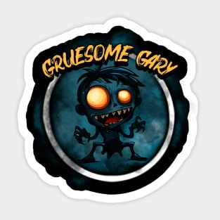 Gruesome Gary Sticker